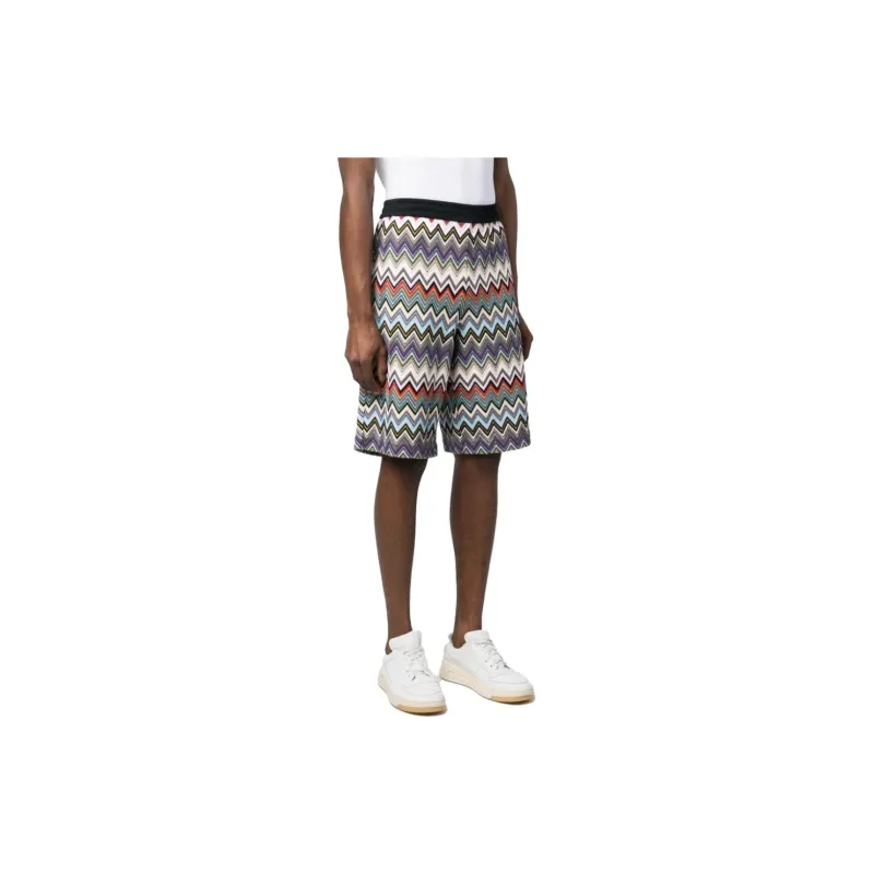 MISSONI Zig Zag Printed Bermuda Shorts-3