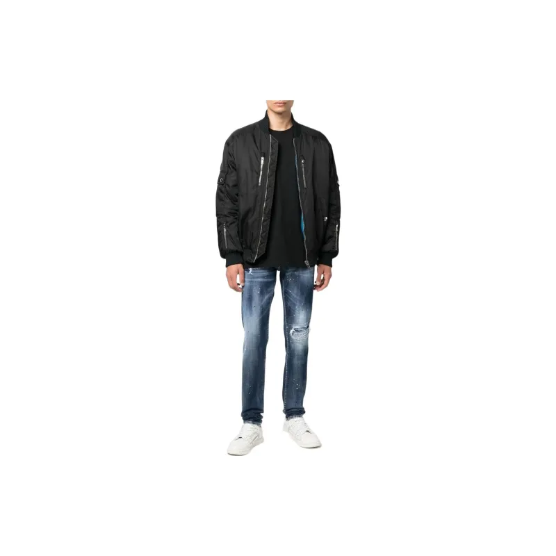 DSQUARED 2 Distressed Medium Hiking Jeans-1