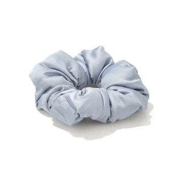 Like A Dream Advanced Pure Color Silk Pillow Fabric Hair Accessory Everyday Versatile Round Head Hair Tie Women's