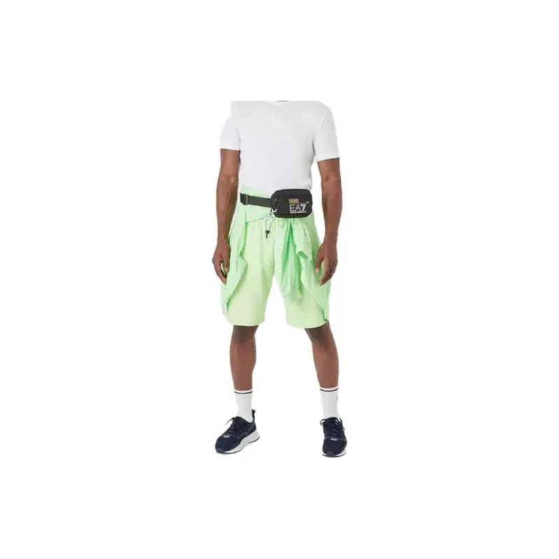 EMPORIO ARMANI Casual Shorts Men Neon Green-2