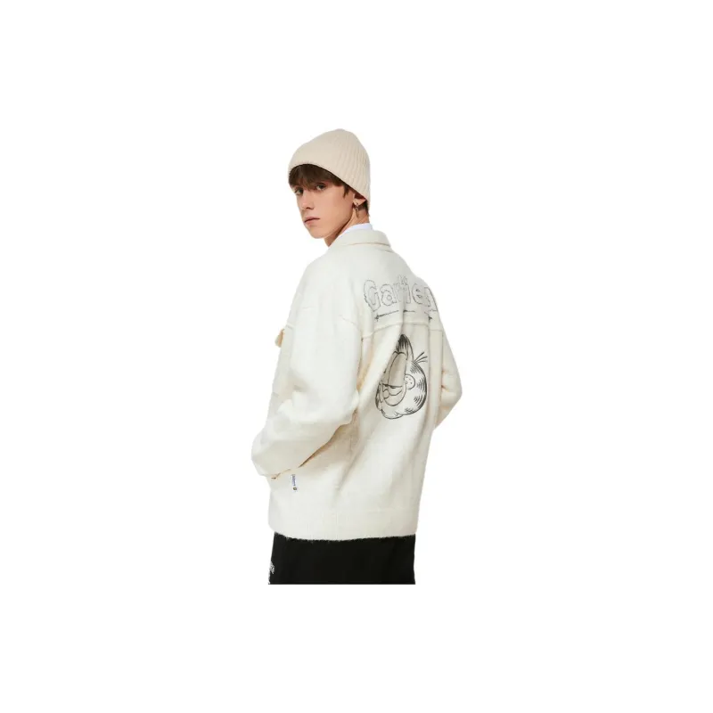 FUN X Garfield Knitwear Men's White-5
