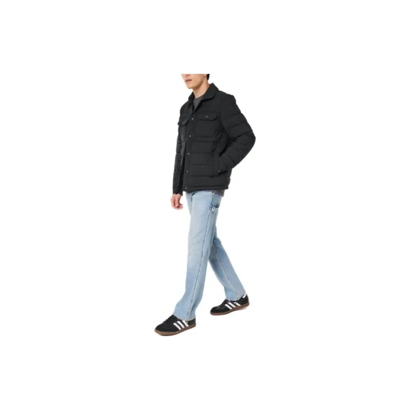Hollister Jackets Men Black-1