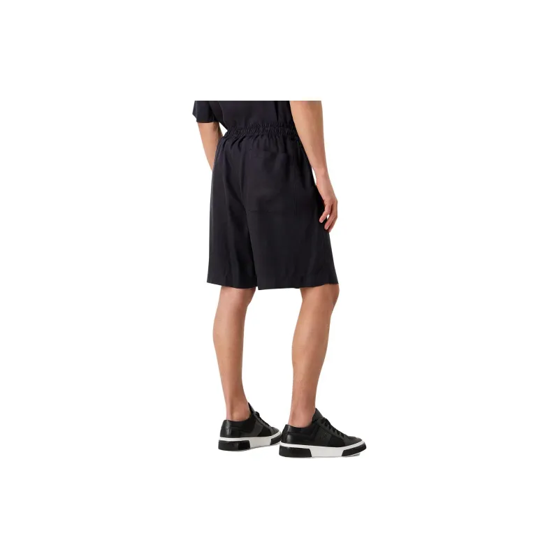 GIORGIO ARMANI Knee Length Drawstring Shorts-2