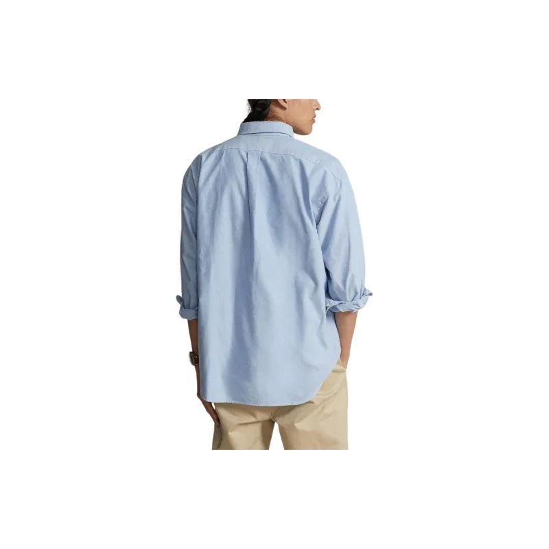 Polo Ralph Lauren SS24 Shirt Men's Light Blue-3