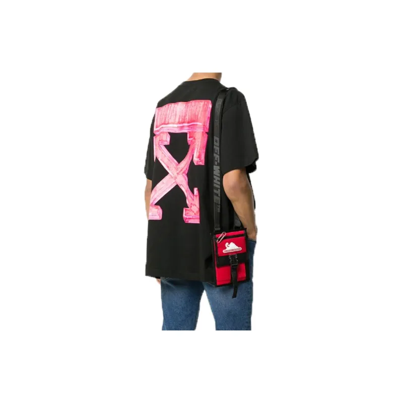 OFF WHITE Marker Red Arrows Oversized Tee-4