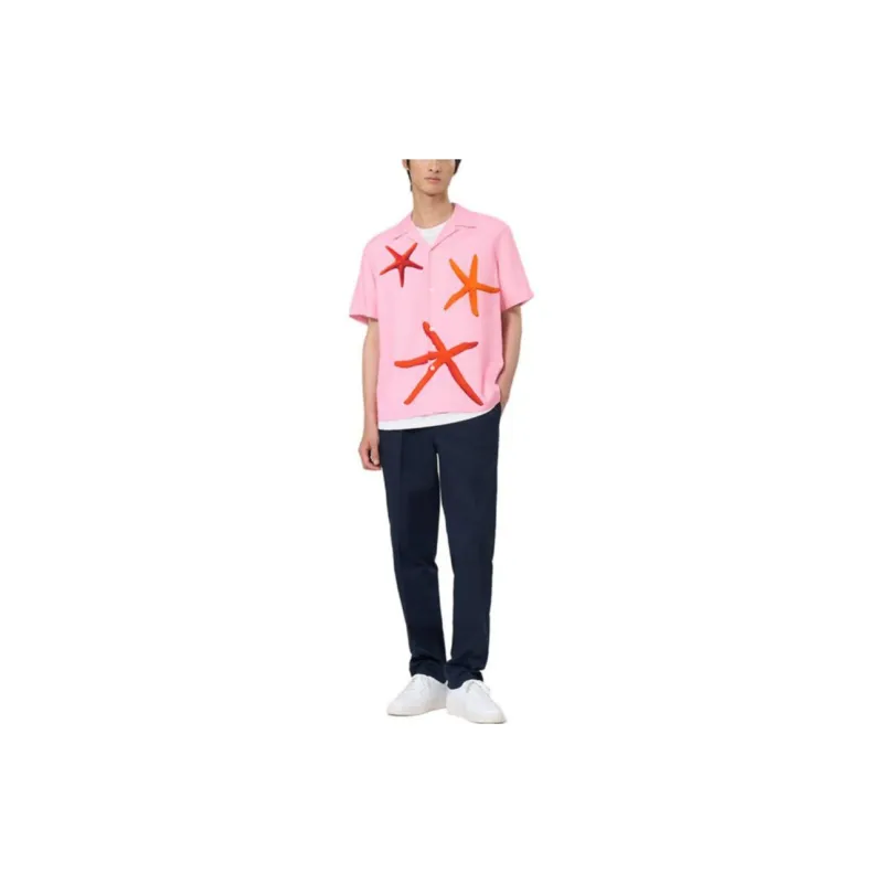 Sandro Shirts Men Pink-1