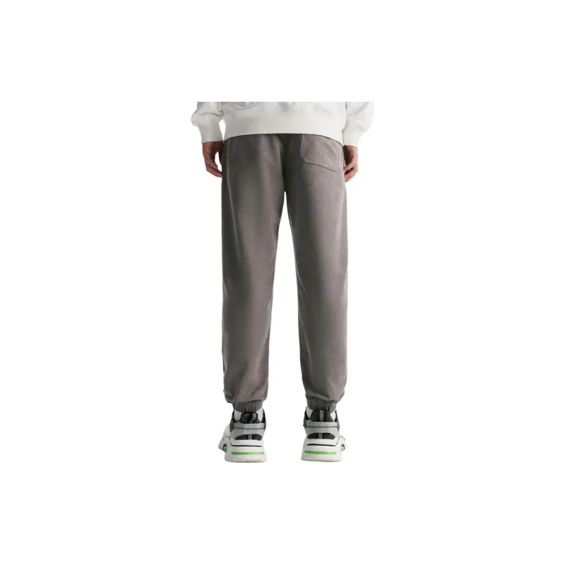 FAIRWHALE Casual Pants Men's Medium Gray-2