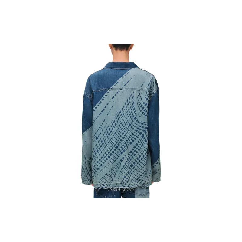 LOEWE SS24 Shirt Men's Light Blue-2