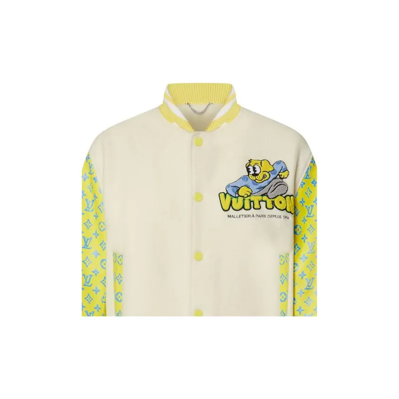 LOUIS VUITTON Monogram Playground Varsity Blouson-2