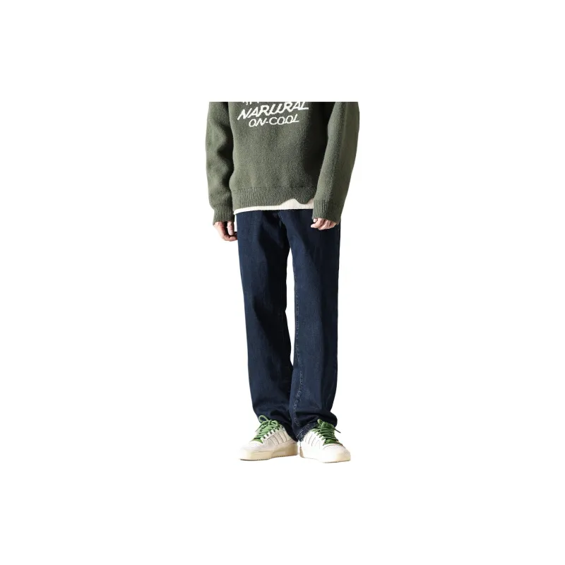 FAIRWHALE Jeans Unisex Denim Blue-6