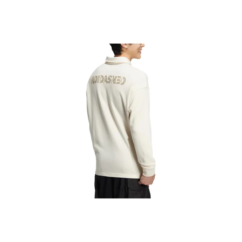 Adidas Neo FW22 Polo Shirt Unisex White-2
