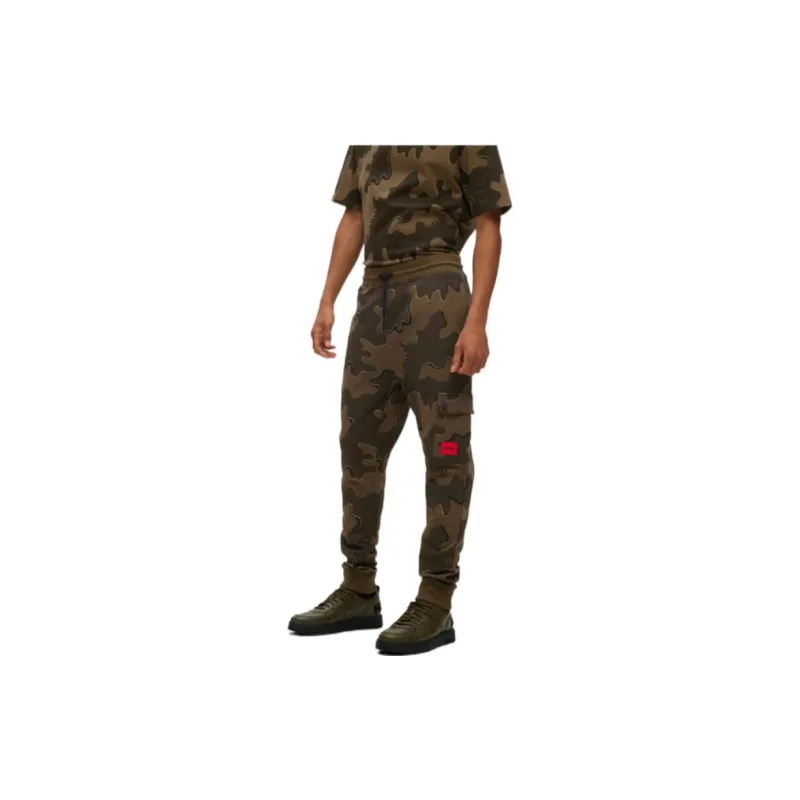 HUGO BOSS Logo Patch Drawstring Trousers-2