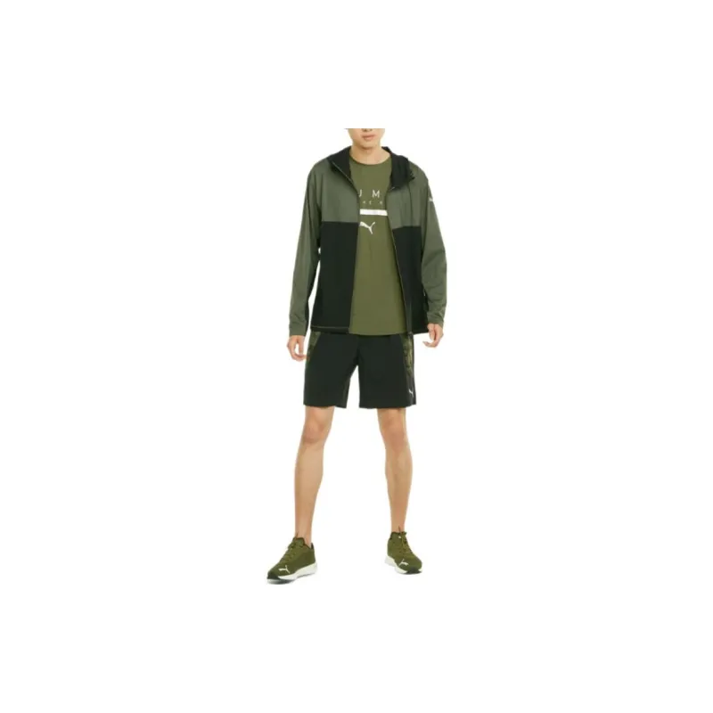 PUMA RUN COOLADAPT Jacket Men's Grape Leaf Green-2