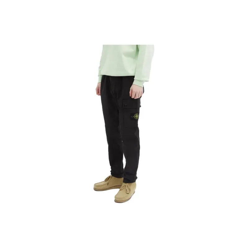 STONE ISLAND Casual Pants Men Black-1