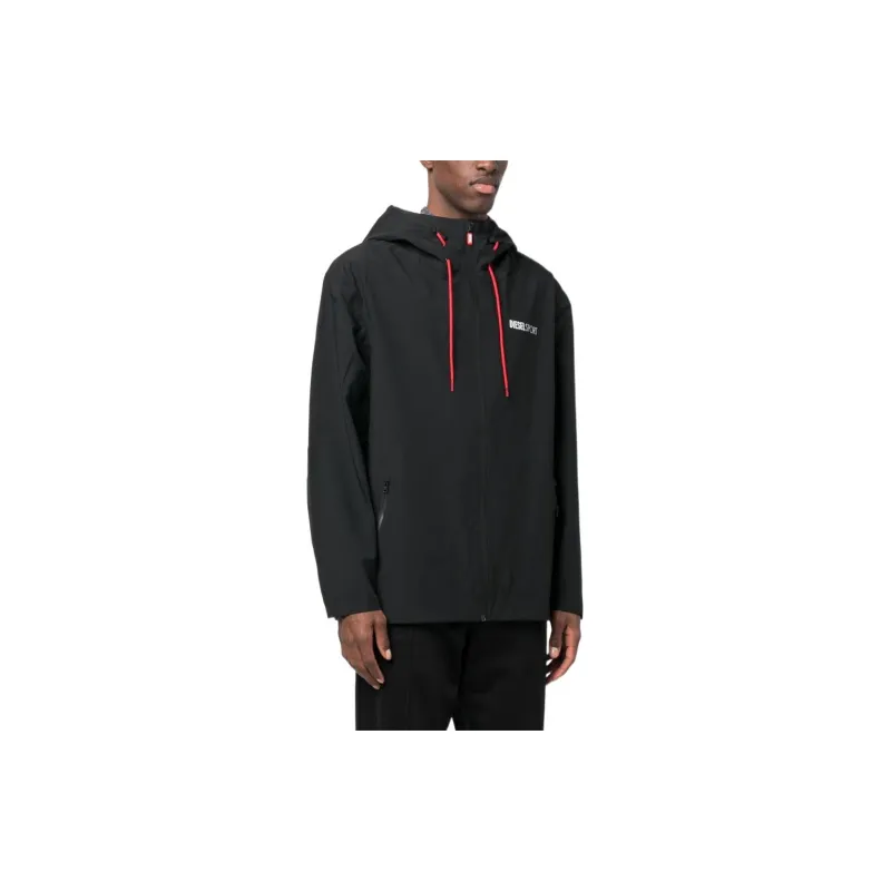 DIESEL Jackets Men Black-3