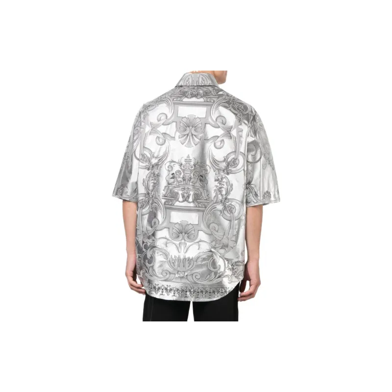 VERSACE FW22 Shirt Men's Silver-2