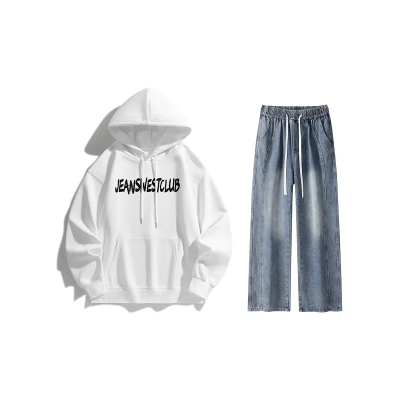 JEANSWEST CLUB Sweatshirt Set Unisex-4