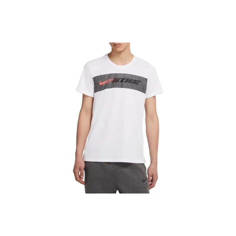 Nike T Shirts Men White-3