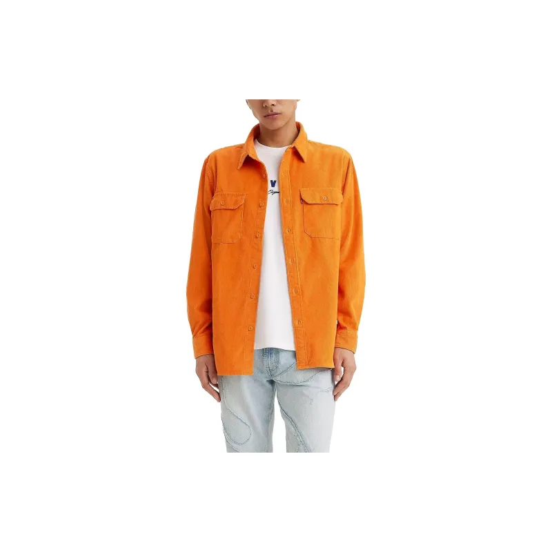 Levis Jackets Men Orange-2