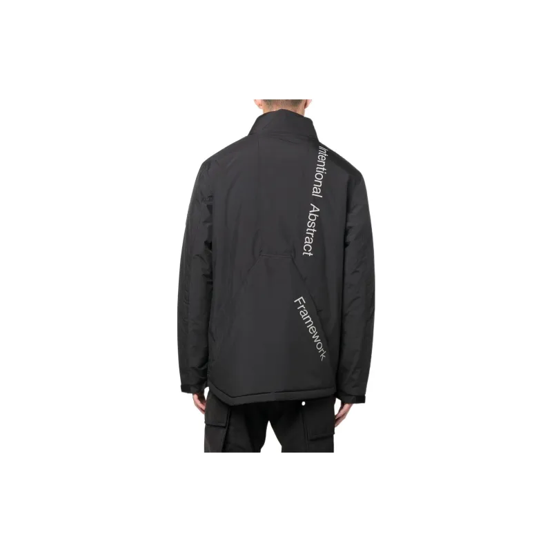 A COLD WALL* Logo print Zipped Jacket-2