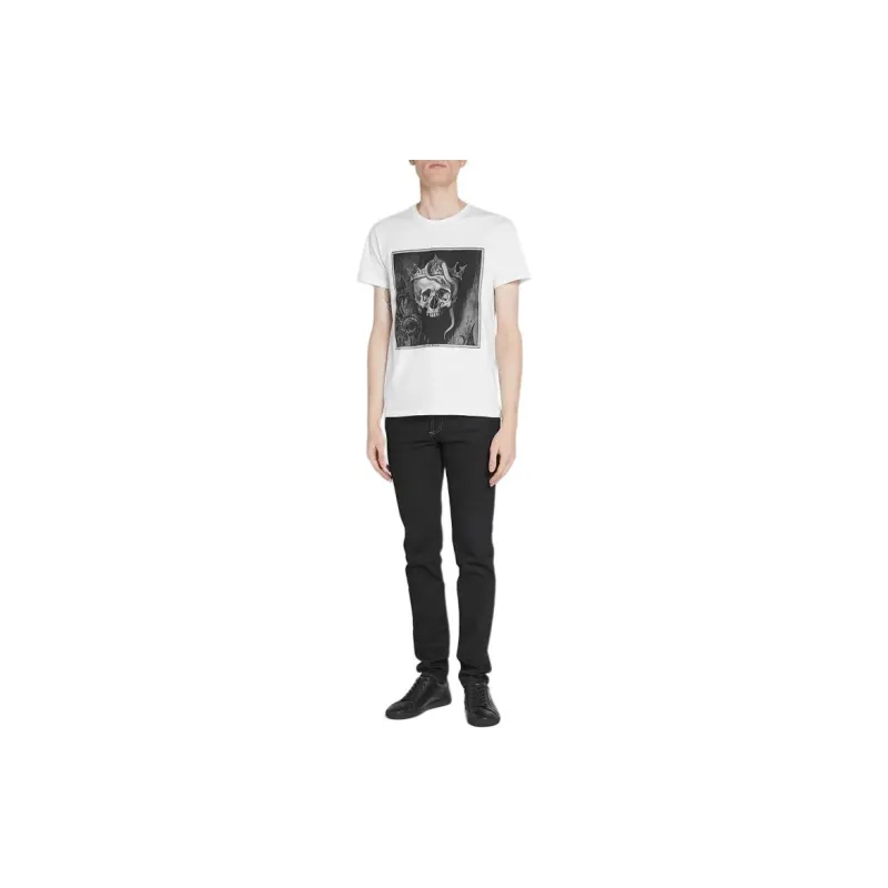 Alexander McQueen T Shirt Men's White-1