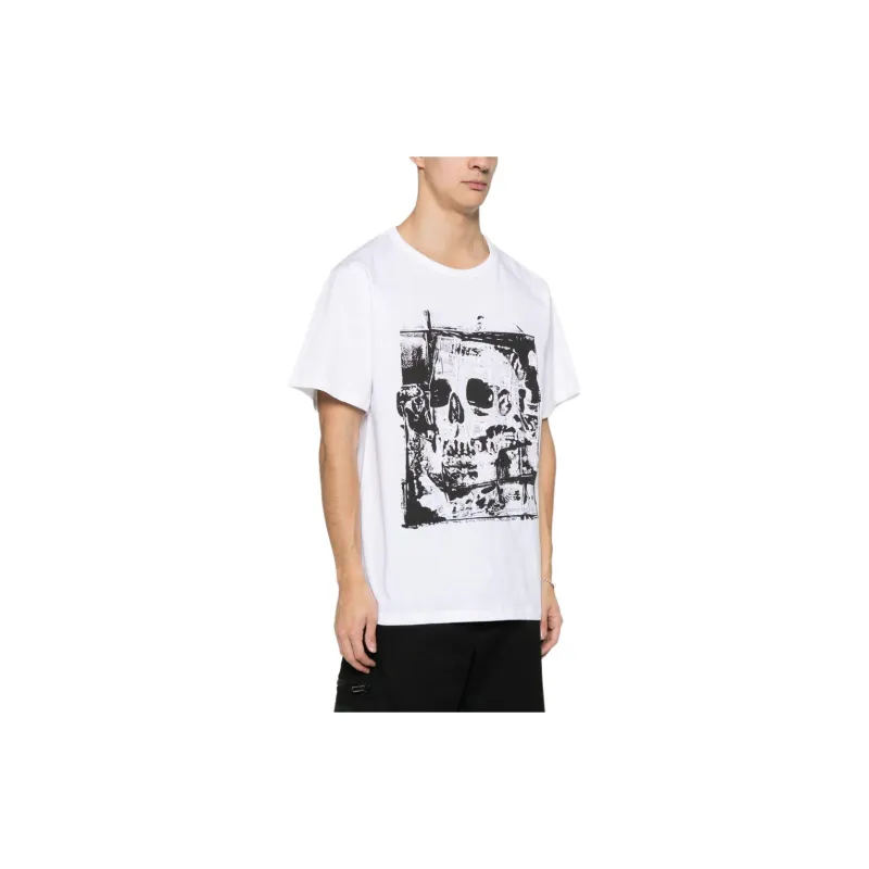 Alexander McQueen Graphic Printed Crewneck T Shirt-3