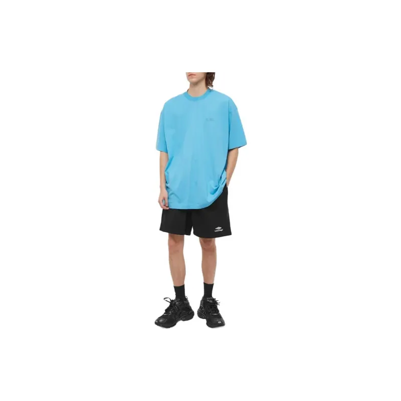 Vetements T-Shirts Men Sky Blue-1