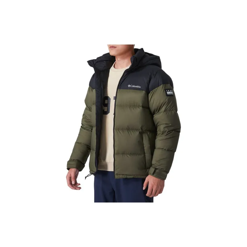 Columbia Omni Heat Down Jacket Men's Green-4