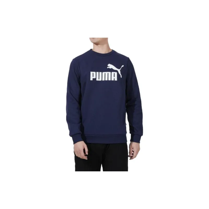 PUMA Sweatshirts Men Navy Blue-3