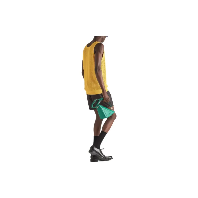 PRADA Tank Tops Men Yellow-2