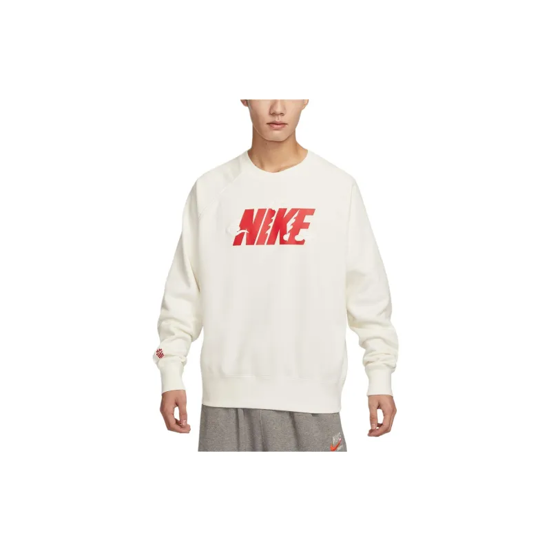 Nike FW23 Sweatshirt Men's Sail White-1