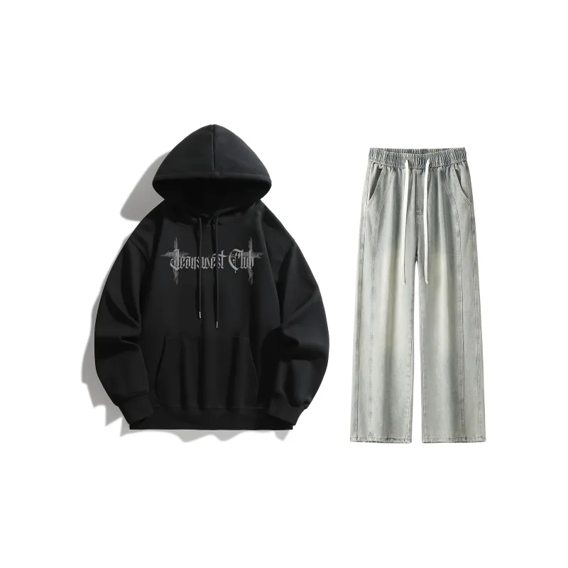 JEANSWEST CLUB Sweatshirt Set Unisex-13