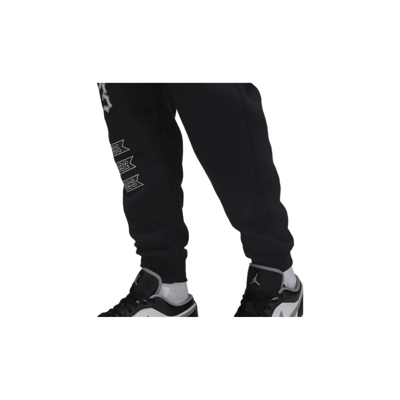 Jordan Essentials Knitted Sports Pants Men's Black-5