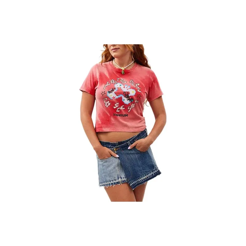 COACH T-Shirts Unisex Red-2