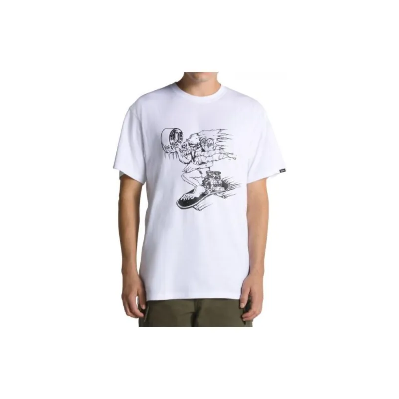 Vans x ALVA SKATES T Shirt Unisex White-2