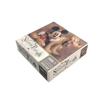 Disney Mickey Anniversary Commemoration Mickey Mouse And Pluto Puzzles 1000pcs 20821