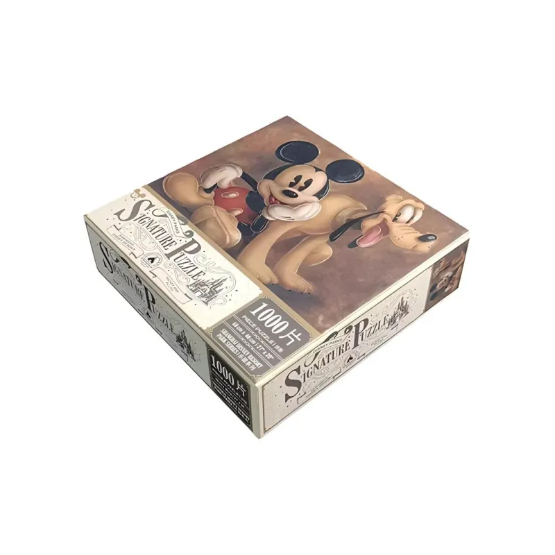 Disney Mickey Anniversary Commemoration Mickey Mouse And Pluto Puzzles 1000pcs 20821-0