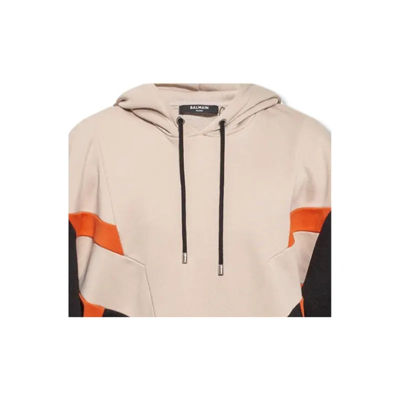 BALMAIN Sweatshirts Men Gray-4