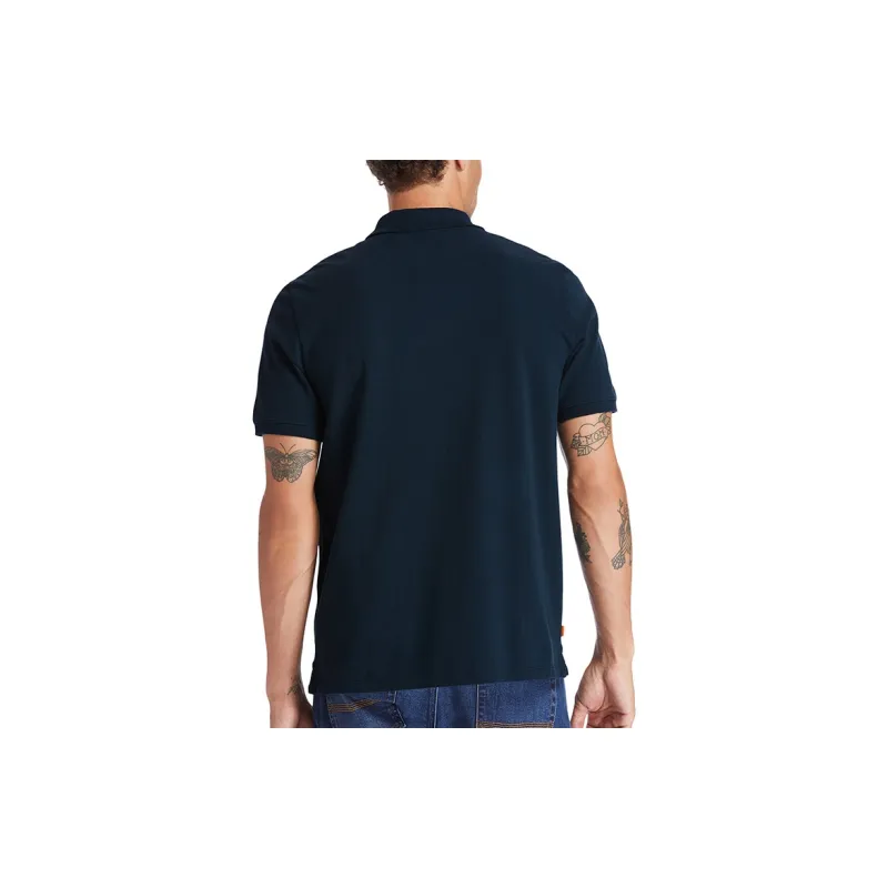 Timberland Polo Shirts Men Dark Sapphire-4