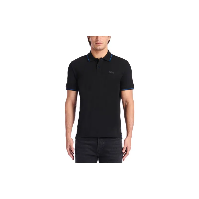 F.C. Internazionale Milano IM EVERYDAY Polo Shirt Men's Black-2