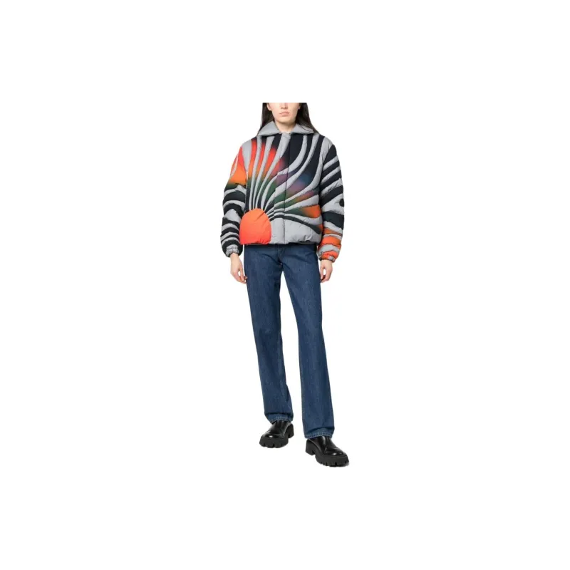 ERL Sunset Woven Puffer Coat-2