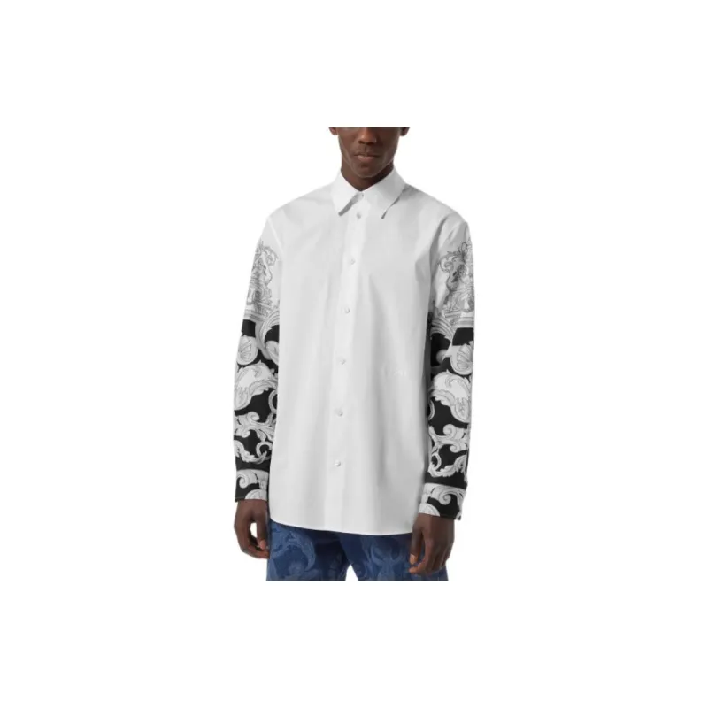 VERSACE Shirts Men White-1