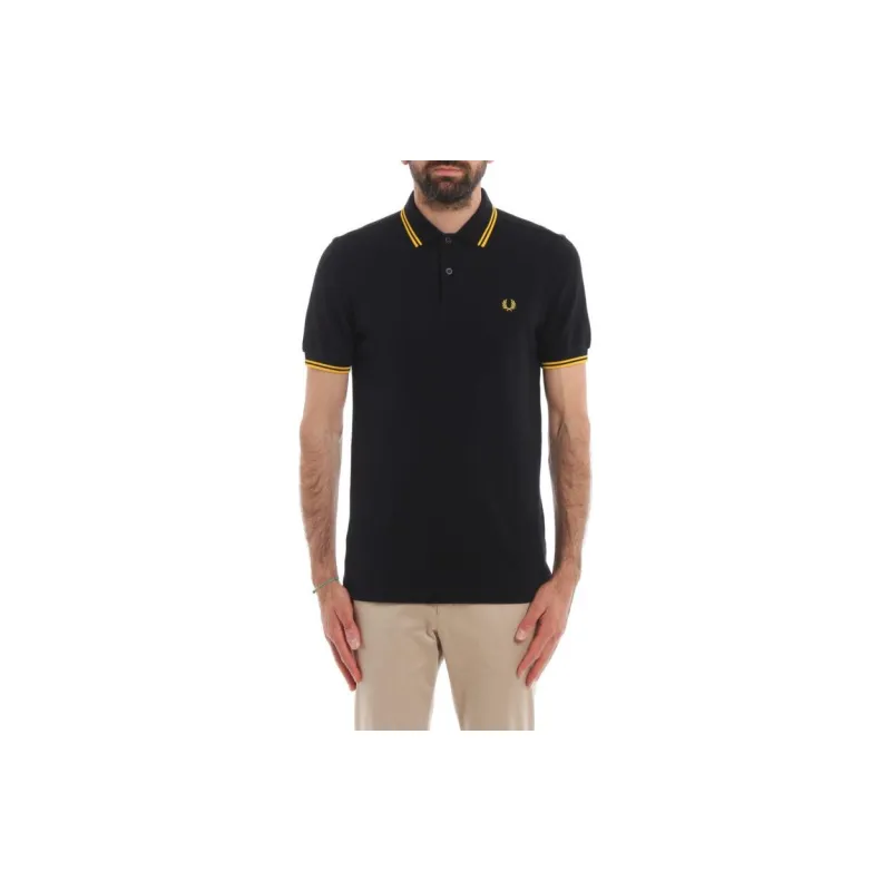 FRED PERRY Polo Shirt Men's Black-2