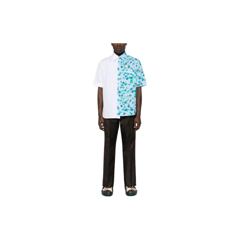 MARNI Floral Printed Short Sleeved-1