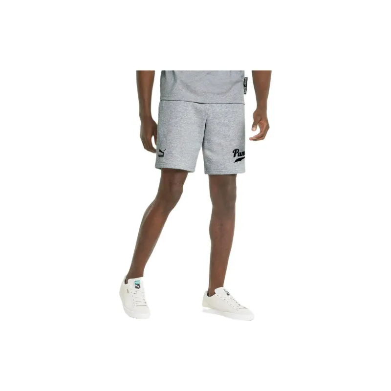 PUMA Casual Shorts Men Gray-3