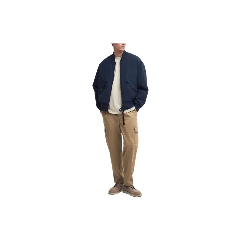 BARBOUR Jacke Flight Casual Jackets Coats Men's Marine Blue-1