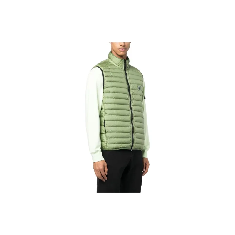 STONE ISLAND Vests Men Green-2