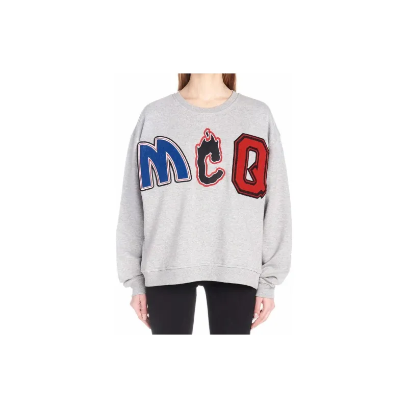 McQ Alexander McQueen Sweaters Unisex Gray-4