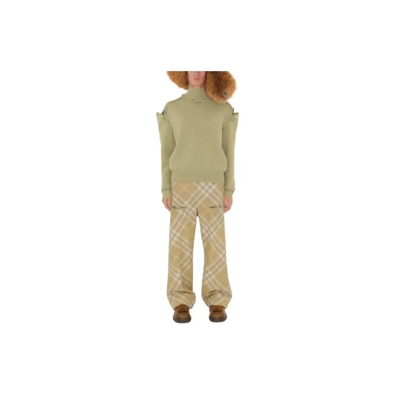 Burberry SS24 Casual Pants Men's Khaki-3
