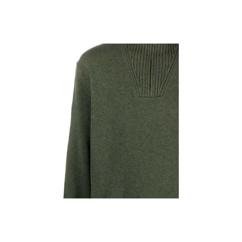 BARBOUR Half-zip Wool Jumper-4